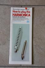 How To Play The Harmonica. An Alfred Handy Guide. Vintage., Muziek en Instrumenten, Bladmuziek, Ophalen of Verzenden, Les of Cursus