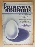 Recepten voor eiergerechten / propaganda-commissie N.P.F., Boeken, Kookboeken, Ophalen of Verzenden, Gelezen, Nederland en België