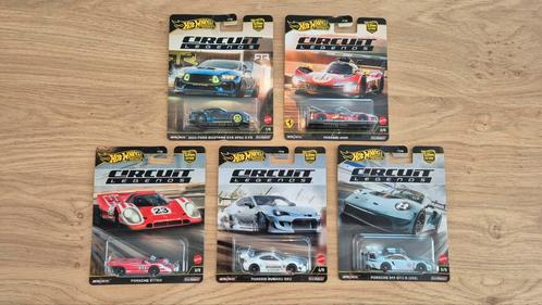 Hot Wheels Premium Car Culture Circuit Legends set van 5, Hobby en Vrije tijd, Modelauto's | Overige schalen, Nieuw, Auto, Ophalen of Verzenden
