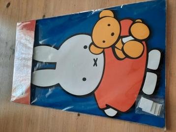 Wanddecoratie nijntje  43 x29 cm beschikbaar voor biedingen