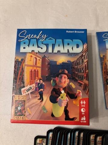 Sneaky bastard is een spannend kaartspel van 999 games! beschikbaar voor biedingen