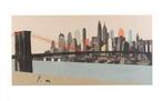 Storywood wandpaneel New York 110x55cm, Ophalen, Zo goed als nieuw, Schilderij, 75 cm of meer