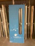 Plaatdeur met glas 83*2115, Ophalen, Keu of Ballen, Q, Zo goed als nieuw