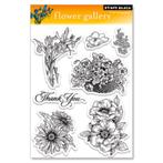 Penny black flowers 30-031, Hobby en Vrije tijd, Stempelen, Verzenden, Nieuw, Clearstamp