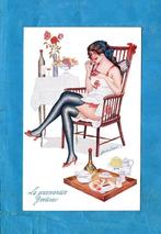 MOoie oude erotische/sexy kaart van X.Sager  N309 - ca 1920, Verzenden, 1920 tot 1940, Ongelopen, Overige thema's