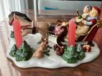 Villeroy & Boch Beeld met kinderen in slee, dieren en paard., Diversen, Kerst, Ophalen, Nieuw