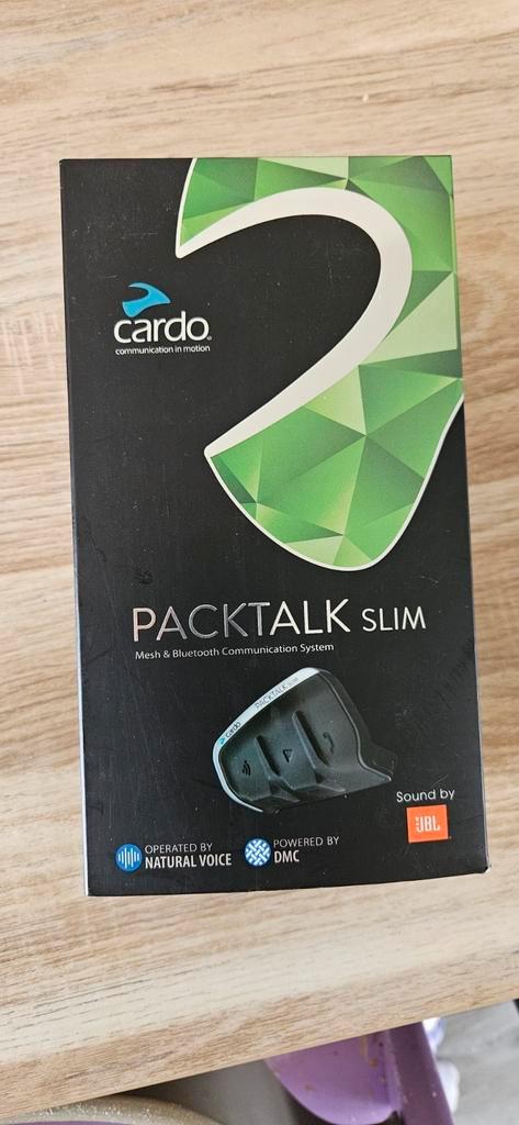 Cardo Packtalk slim JBL, Motoren, Accessoires | Navigatiesystemen, Zo goed als nieuw, Ophalen