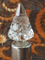 Mooie antieke parfumfles uit Engeland van kristal en zilver., Antiek en Kunst, Ophalen of Verzenden