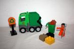 Duplo groene vuilniswagen set 4659 compleet, Ophalen of Verzenden, Gebruikt, Complete set, Duplo