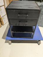 LEUK KLEIN KASTJE IN ZWART MANGOHOUT VOOR SPOTPRIJS, Ophalen, Minder dan 50 cm, MODERN, 1 of 2 laden