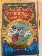 Geronimo Stilton - De grote invasie van Rokford, Geronimo Stilton, Ophalen of Verzenden, Zo goed als nieuw