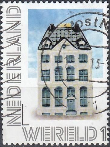 Nederland- 2012- Gebouwen- KLM-Huisje- Wereld- G, Postzegels en Munten, Postzegels | Nederland, Verzenden, Na 1940, Gestempeld