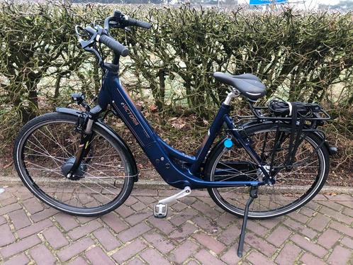 Victoria elektrische damesfiets met de accu in het frame, Fietsen en Brommers, Elektrische fietsen, Zo goed als nieuw, Overige merken