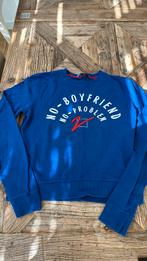 Nikkie sweater met logo mt 34 blauw, Kleding | Dames, Blauw, Ophalen of Verzenden, Zo goed als nieuw, Nikkie