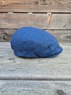 Stetson Driver Cap Linen Flat cap Navy - Maat 59, Stetson, Ophalen of Verzenden, 58 of 59 cm (L, 7¼ of ⅜ inch), Pet