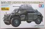 Sd.Kfz 222 leichter panzerspahwagen (alu loop)- Tamiya 1/35, Tank, Verzenden, 1:32 tot 1:50, Nieuw