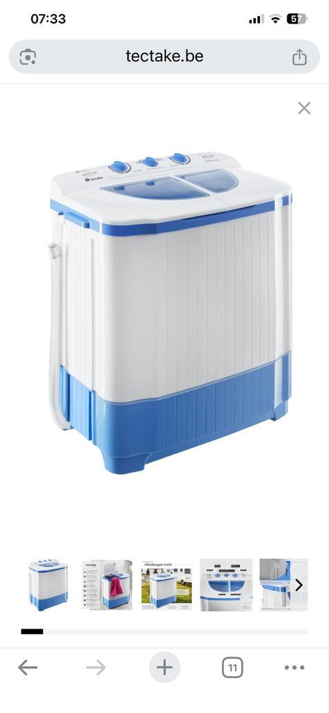 Compacte bovenlader wasmachine - Ideaal voor kleine ruimtes, Witgoed en Apparatuur, Wasmachines, Nieuw, Bovenlader, 4 tot 6 kg