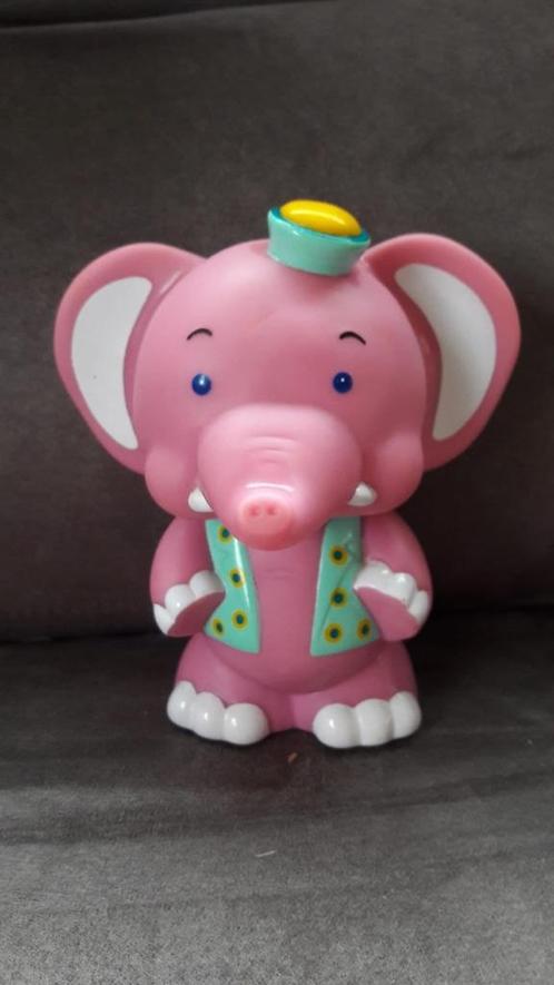 Kinderlampje roze olifant - 14 cm hoog, Kinderen en Baby's, Kinderkamer | Inrichting en Decoratie, Gebruikt, Lamp, Ophalen of Verzenden