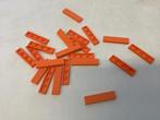 Lego tegel 1x4 oranje, Ophalen of Verzenden, Gebruikt, Losse stenen, Lego