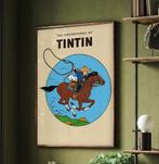 Poster The Adventures of Tintin | Kuifje Cowboy, Ophalen of Verzenden, Nieuw, A1 t/m A3, Film en Tv