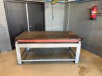 Te koop: zware lastafel / werkbank (industrieel)–ca. 1060 kg, Ophalen