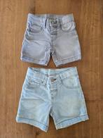 2 Hema denim korte broekjes stretch maat 68, Kinderen en Baby's, Babykleding | Maat 68, Broekje, Jongetje of Meisje, Ophalen of Verzenden