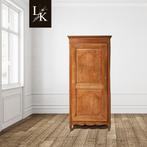 Landelijke klassieke kast, eendeurskast,linnenkast,eikenkast, Antiek en Kunst, Antiek | Meubels | Kasten, Ophalen of Verzenden