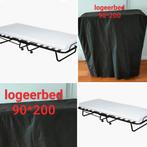 logeerbed ophalen, Huis en Inrichting, Slaapkamer | Slaapbanken, Ophalen of Verzenden, Zo goed als nieuw, Eenpersoons, 80 cm