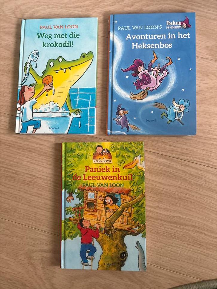 3 Leuke Paul van Loon Kinderboeken, Boeken, Kinderboeken | Jeugd | onder 10 jaar, Gelezen, Fictie algemeen, Ophalen