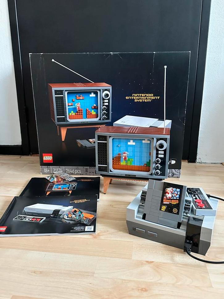 Lego Super Mario Nintendo 71374 - ZGAN, Kinderen en Baby's, Speelgoed | Duplo en Lego, Zo goed als nieuw, Lego, Complete set, Ophalen