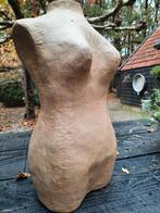 Brocante paspop buste papiermaché, Antiek en Kunst, Ophalen of Verzenden