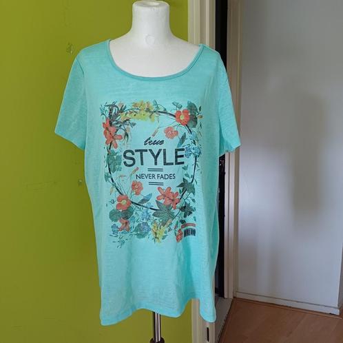 Zomerse top van MS Mode maat XXL, Kleding | Dames, Grote Maten, Zo goed als nieuw, Shirt of Top, Groen, Ophalen of Verzenden