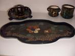 Arnhem plateel keramiek rookstel jr.ca.1910. Dec. Gelri., Antiek en Kunst, Ophalen of Verzenden
