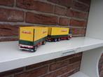 Tekno  Scania  140  V8  van  Auto  Transit., Hobby en Vrije tijd, Modelauto's | 1:50, Ophalen of Verzenden, Nieuw, Bus of Vrachtwagen