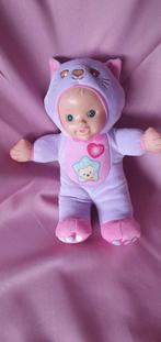 Little love dierenknuffelpop Kat van Vtech, Kinderen en Baby's, Speelgoed | Vtech, Ophalen of Verzenden, Zo goed als nieuw, 6 maanden tot 2 jaar