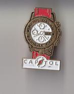 Horloge Capitol pin Paris Dakar rood Le Cap, Gebruikt, Niet vindbaar, Niet vindbaar, Speldje of Pin