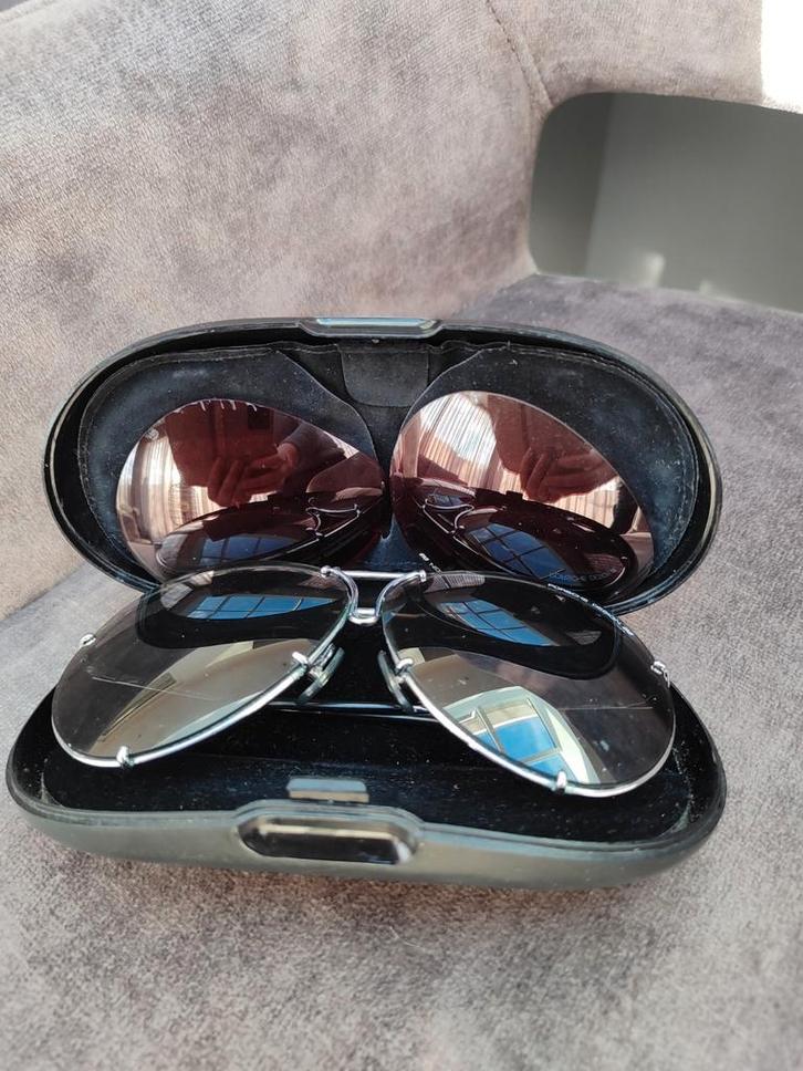 Vintage Porsche Carrera Zonnebril, zwarte en bruine glazen, Sieraden, Tassen en Uiterlijk, Zonnebrillen en Brillen | Heren, Gebruikt