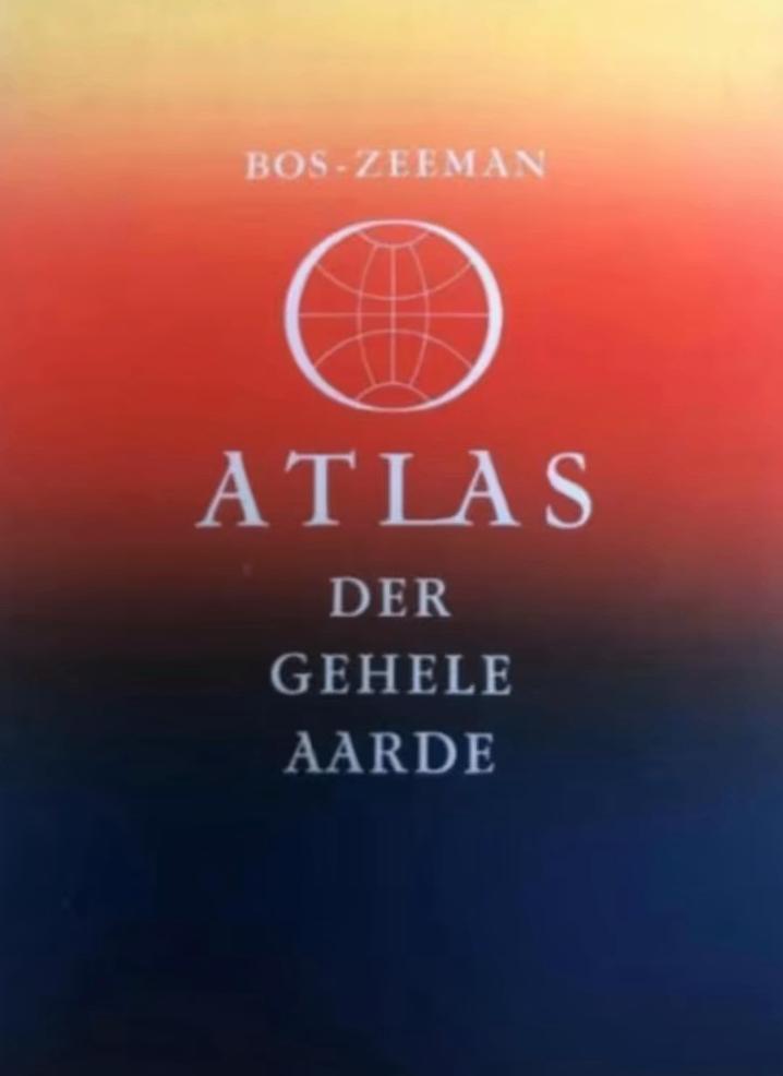 Atlas der Gehele Aarde 36e druk 1961, Boeken, Atlassen en Landkaarten, Gelezen, Overige atlassen, Wereld, 1800 tot 2000, Ophalen of Verzenden