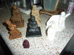 oude brocante beeldjes dorps gezichten, Ophalen of Verzenden, Gebruikt, Mens