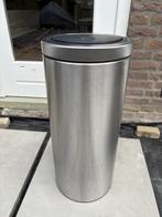 Brabantia prullenbak 30 liter RVS soft touch deksel, Huis en Inrichting, Woonaccessoires | Prullenbakken, Ophalen of Verzenden