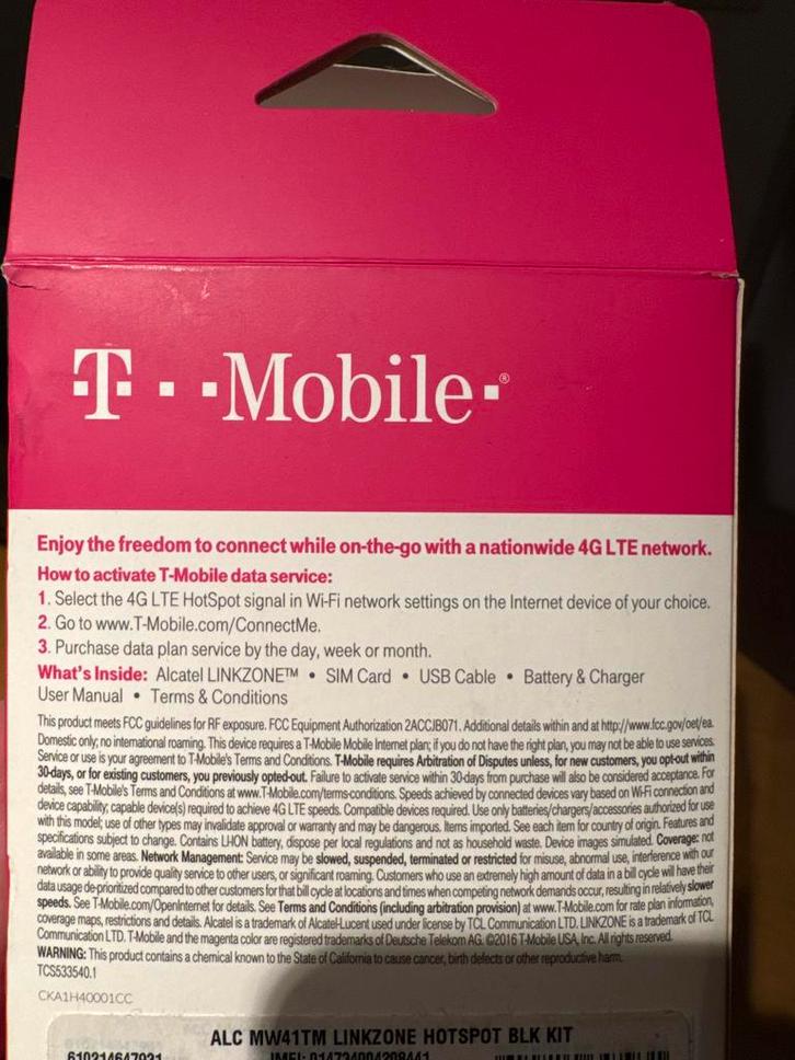 4G LTE Hotspot - Mobiele Router, Computers en Software, Routers en Modems, Gebruikt, Router met modem, Ophalen of Verzenden