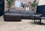 UMIX Elementen Hoekbank - Antraciet - 322 x 155, Ophalen, 300 cm of meer, Leer, Zo goed als nieuw