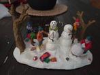 Lemax Kersttafereel Kinderen in Sneeuw, Ophalen, Zo goed als nieuw