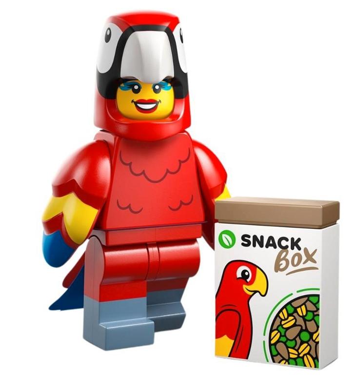 NIEUW: 71051-12 Parrot Costume Fan - Minifigserie 28, Kinderen en Baby's, Speelgoed | Duplo en Lego, Nieuw, Lego, Complete set