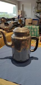 koffiekan plus filterzak in inox vintage, Antiek en Kunst, Ophalen of Verzenden
