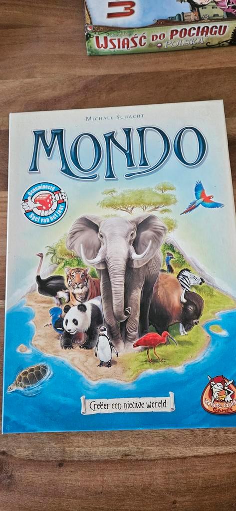 spel mondo, Hobby en Vrije tijd, Gezelschapsspellen | Bordspellen, Zo goed als nieuw, Ophalen of Verzenden