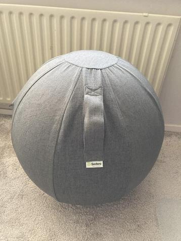 Ergonomische zitbal grijs 65cm voor kantoor of thuis beschikbaar voor biedingen