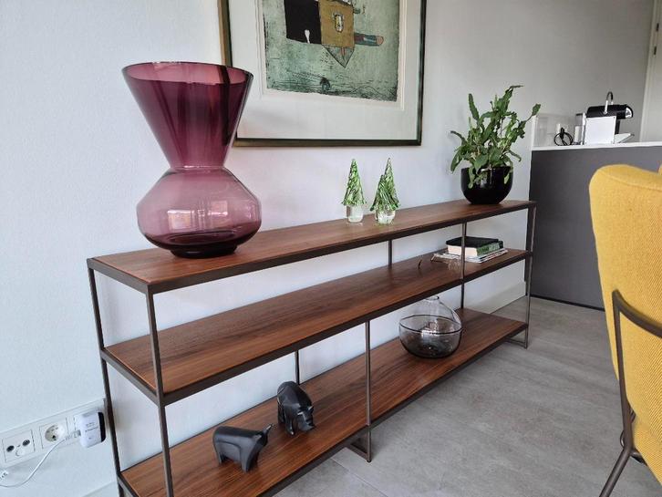 Pols Potten thick neck vaas 40 cm donkerpaars ZGAN!, Huis en Inrichting, Woonaccessoires | Vazen, Zo goed als nieuw, Overige kleuren