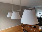 Hanglamp voor boven eetkamertafel (glas), Huis en Inrichting, Lampen | Hanglampen, Zo goed als nieuw, Moderm, Ophalen, 75 cm of meer
