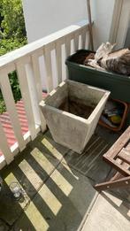 Bloembak beton, Tuin en Terras, Bloembakken en Plantenbakken, Ophalen, Gebruikt, Minder dan 30 cm, Tuin